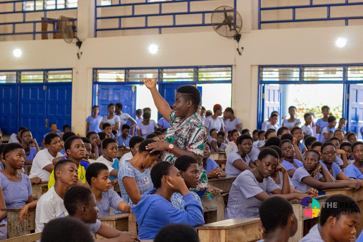 bridgebonnie1's tweet photo. We had the opportunity to engage with the students of Antoa Senior High School regarding their personal, educational, and career development. 

This interaction allowed us to provide valuable insights and support as they navigate their future paths. 

As an inspiration to the students, Hon. Hamza Swallah Alebeylla, an alumnus, joined us and shared words of motivation to encourage them to aim high.

@ThePecProject 
#ThePECInstitute #PossibleTogether #MakingImpact #Achievable #Focus #EmpoweringTheFuture #Love