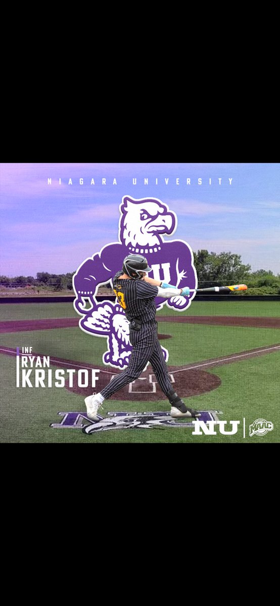 Ryan Kristof (@kristof_ryan) on Twitter photo I am blessed to announce that I will be continuing my academic and athletic career playing Divison 1 baseball at Niagara University. I would like to thank <a href="/SpataforaMatt/">Matt Spatafora 🇨🇦🇺🇸</a> for giving me this opportunity along with all of my teammates and coaches who have helped me along the way. I am blessed to announce that I will be continuing my academic and athletic career playing Divison 1 baseball at Niagara University. I would like to thank <a href="/SpataforaMatt/">Matt Spatafora 🇨🇦🇺🇸</a> for giving me this opportunity along with all of my teammates and coaches who have helped me along the way.