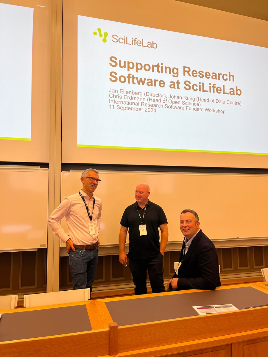 SciLifeLab_DataCentre (@scilifelab_dc) on Twitter photo SciLifeLab Data Centre and and the Research Software Alliance (ReSA) are proud to host the three day International Research Software Funders Workshop is being held at Uppsala University main building September 11-13 , 2024.
<a href="/scilifelab/">SciLifeLab</a> @UU_University #adore <a href="/libcce/">🐘 @libcce@fosstodon.org</a> SciLifeLab Data Centre and and the Research Software Alliance (ReSA) are proud to host the three day International Research Software Funders Workshop is being held at Uppsala University main building September 11-13 , 2024.
<a href="/scilifelab/">SciLifeLab</a> @UU_University #adore <a href="/libcce/">🐘 @libcce@fosstodon.org</a>