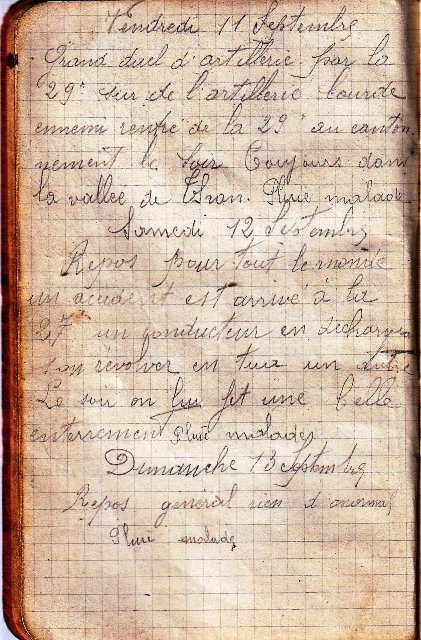 RhetyDominique's tweet photo. #1GM @1J1Poilu @MDHDefense Un malheureux accident au 2e groupe du 5e RAC,  Joseph Cotton, originaire du @Departement_AIN  est inhumé dans la NN d'Altkirch https://t.co/9TIN9X2C2j