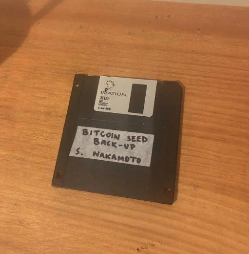 What would you do if you found this? #bitcoin #seed #satoshinakamoto