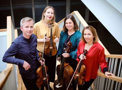 Our 2024/5 Concert Series opens on Sunday 20 October at 3pm in St Brendan's Church, Bantry.

Cork-based Solas Quartet perform a programme of Haydn, Smetana and more 🎶

🎟️from bit.ly/4cYYgzr