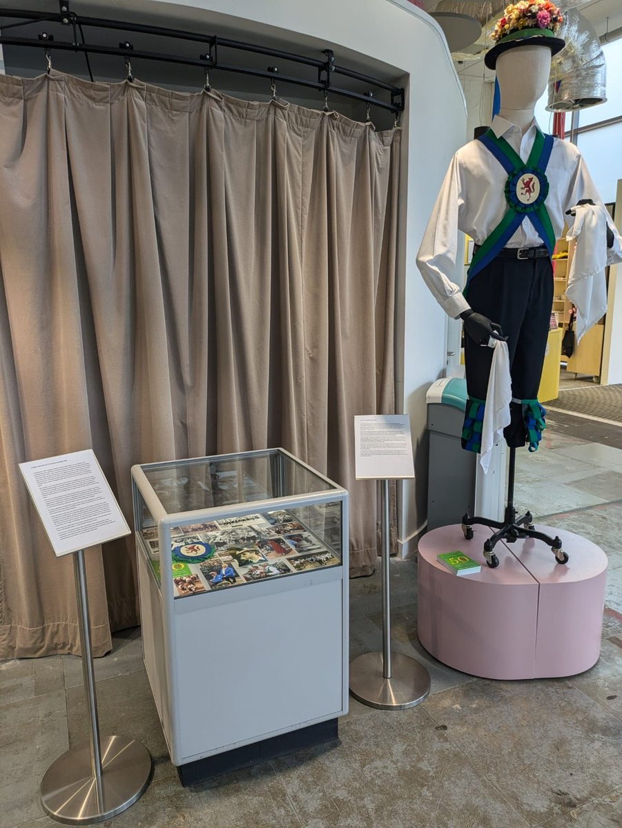 Have you picked up your badge yet?! We would love to see you wearing them on Saturday 🎖️ Head down to @museumofenfield <a href="/DAC_Enfield/">Dugdale Arts Centre</a> to pick one up and check out our display! #anniversary #DayofDance