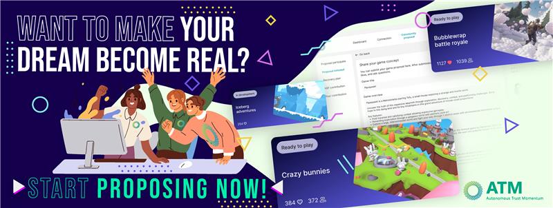 ATMrank's tweet photo. Ever had a killer game idea but didn’t know where to start? Now’s your moment! Our Game Proposal Platform is live, and the ATM Game Fund is here to make your vision a reality. Share your ideas and let’s build the future of gaming!  #GameDev #GameFund https://t.co/Ok0AEAlF7e