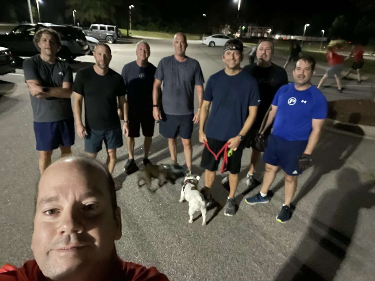 8 pax and 2 pups tossed around the frisbee and did some burpees <a href="/F3GOAT/">F3 G.O.A.T</a> <a href="/F3LakeMurray/">F3 Lake Murray</a>