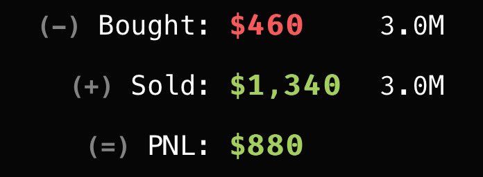 This guy made $1,340 on $STACY

He bought the low and sold the top 

Diamond hands 💎