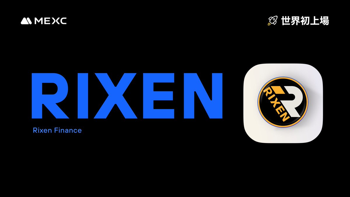 MEXC_Japan's tweet photo. #Kickstarter エアドロップの投票結果および上場
#RIXEN @RixenFinance

イノベーションゾーン上場🚀

💵入金：開始済み
💰出金：9/13 21:00(日本時間)
📈 $RIXEN/USDT 取引開始：9/12 21:00(日本時間)

詳細は👉https://t.co/RqbZ89MaWR

#MEXC #暗号資産 #仮想通貨 #新規上場 https://t.co/TywEQu4Clw