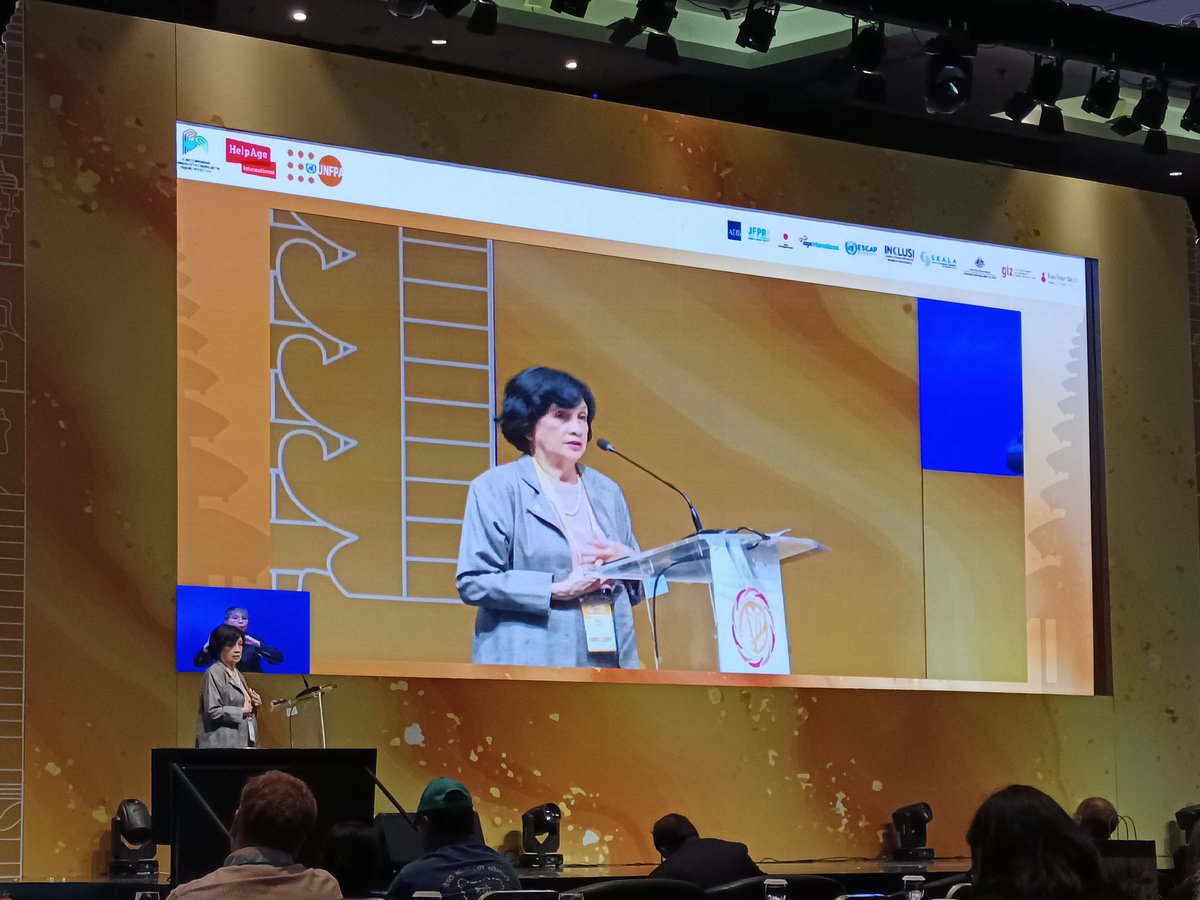 HelpAge Asia Pacific (@helpageapro) on Twitter photo "Ageing is privilege, not given to everyone... I'm 81 and still looking forward to many many years ahead," Eva Sabdono, Yayasan Emong Lansia (YEL), Indonesia.
#OlderNotOver #APRC2024 #ReframingAgeing
<a href="/HelpAge/">HelpAge International</a> "Ageing is privilege, not given to everyone... I'm 81 and still looking forward to many many years ahead," Eva Sabdono, Yayasan Emong Lansia (YEL), Indonesia.
#OlderNotOver #APRC2024 #ReframingAgeing
<a href="/HelpAge/">HelpAge International</a>