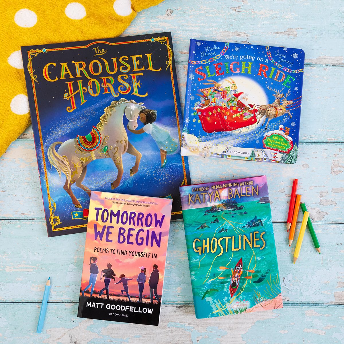 Wow - four beautiful books out today! 
📚☀️🍁✨

Happy publication day to our Bloomsbury authors and illustrators!