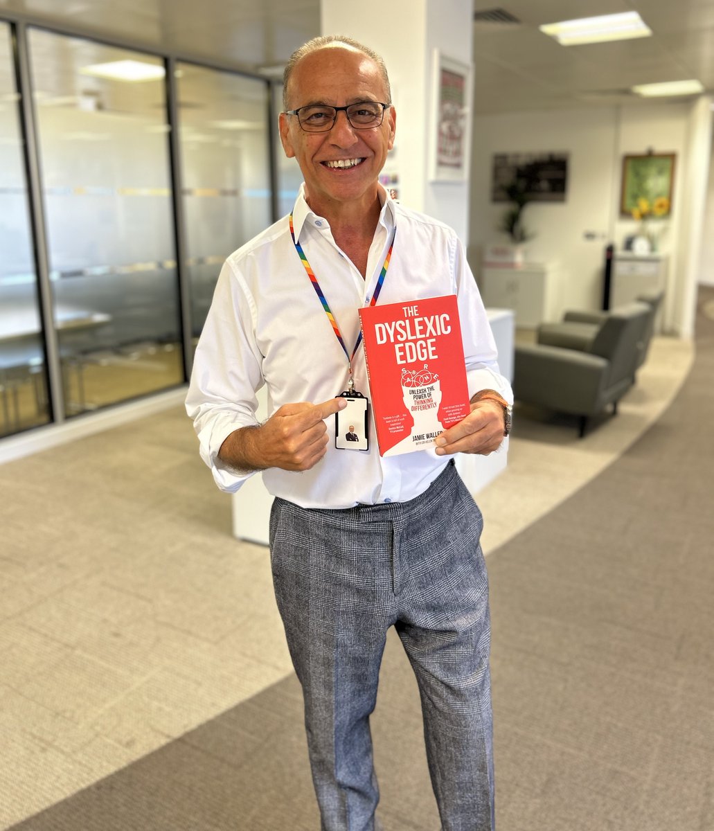 TheoPaphitis's tweet image. It’s finally launch day for @jamiebwaller&apos;s book The Dyslexic Edge ! 

This book challenges the narrative that dyslexia impedes success, and I was fortunate enough to share some of my own experiences in it. 
 
You can grab a copy below 👇
amzn.eu/d/5v251Hx
