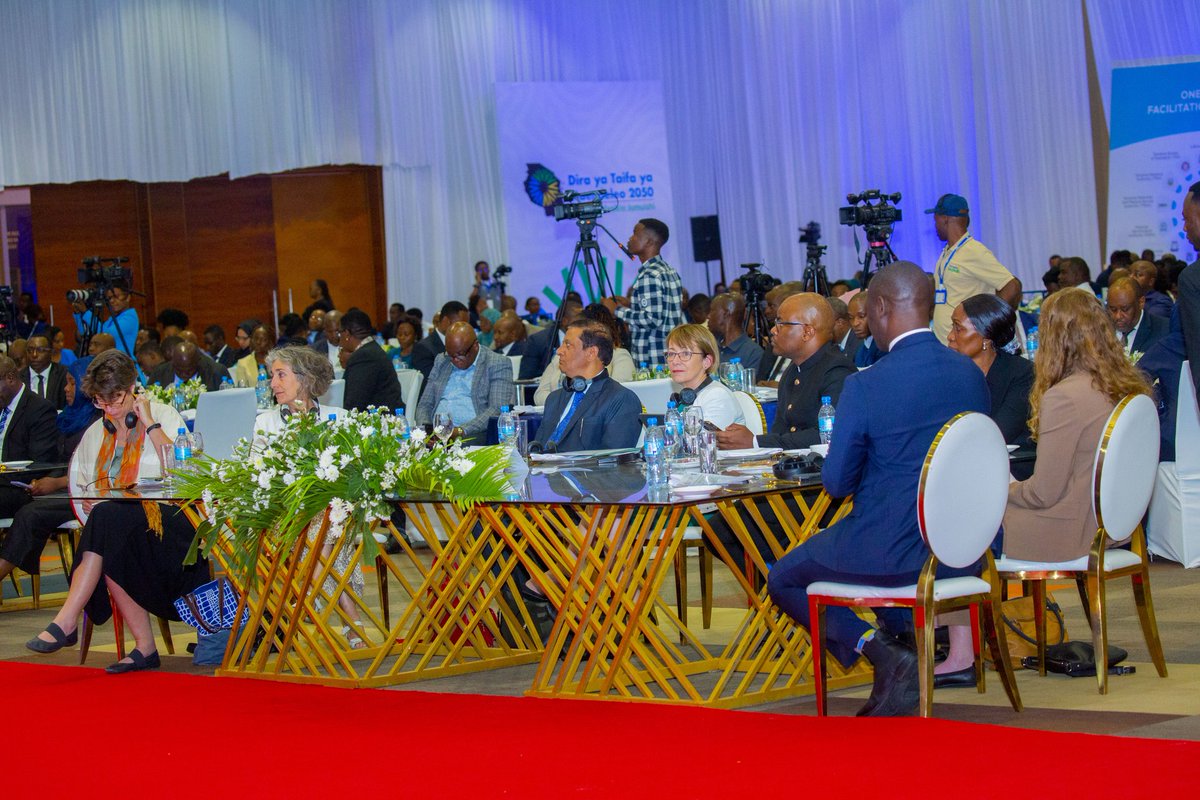 UNIDO Officer in Charge Ms Lorence Ansermet, attended the Launching of the Business &amp; Investment Environment Improvement Reports &amp; Investment Management Tools,  11 Sept 2024 @ mlimani city Conference center