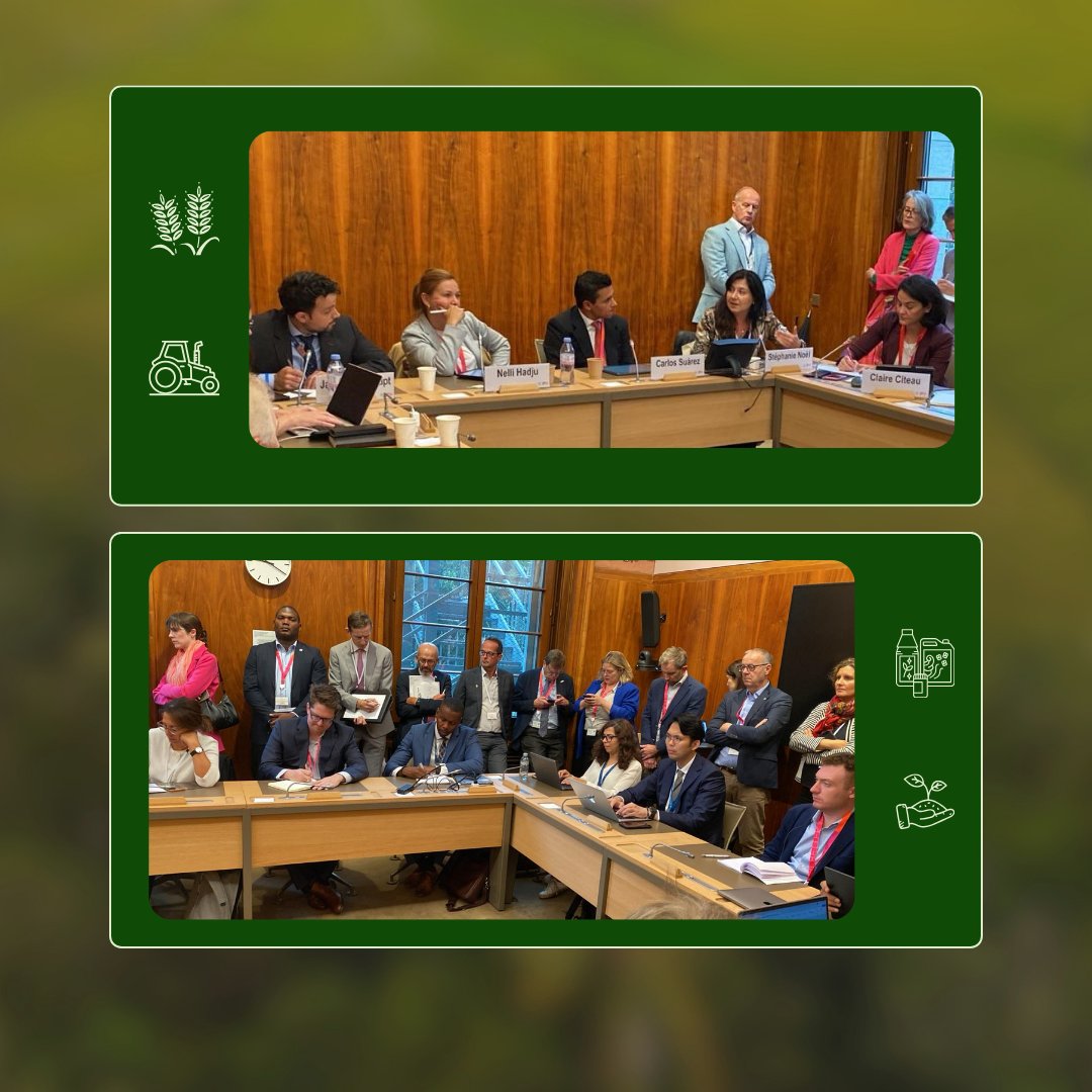 Standing room this morning at the #WTOPublicForum for a discussion moderated by <a href="/ClaireCiteau/">Claire Citeau</a> from the Canadian🇨🇦 Agri-Food Policy Institute <a href="/CdnAgriFood/">CAPI - ICPA</a> on how the <a href="/wto/">WTO</a> can support sustainable agriculture.