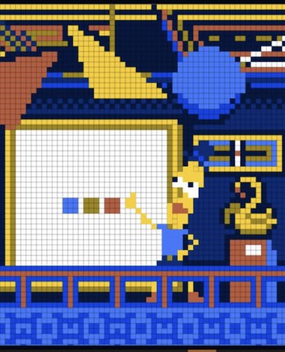 Kati7c's tweet photo. #day400 on @basepaint_xyz
Love this canvas so much and add a character (Mr poopybuthole 😅), a paintings on the wall and also manage to add some details (eyes, mustache ) to this magnificent detailed canvas.
#pixelart #mint #NFT #pixelartist https://t.co/i9QpLu36bm