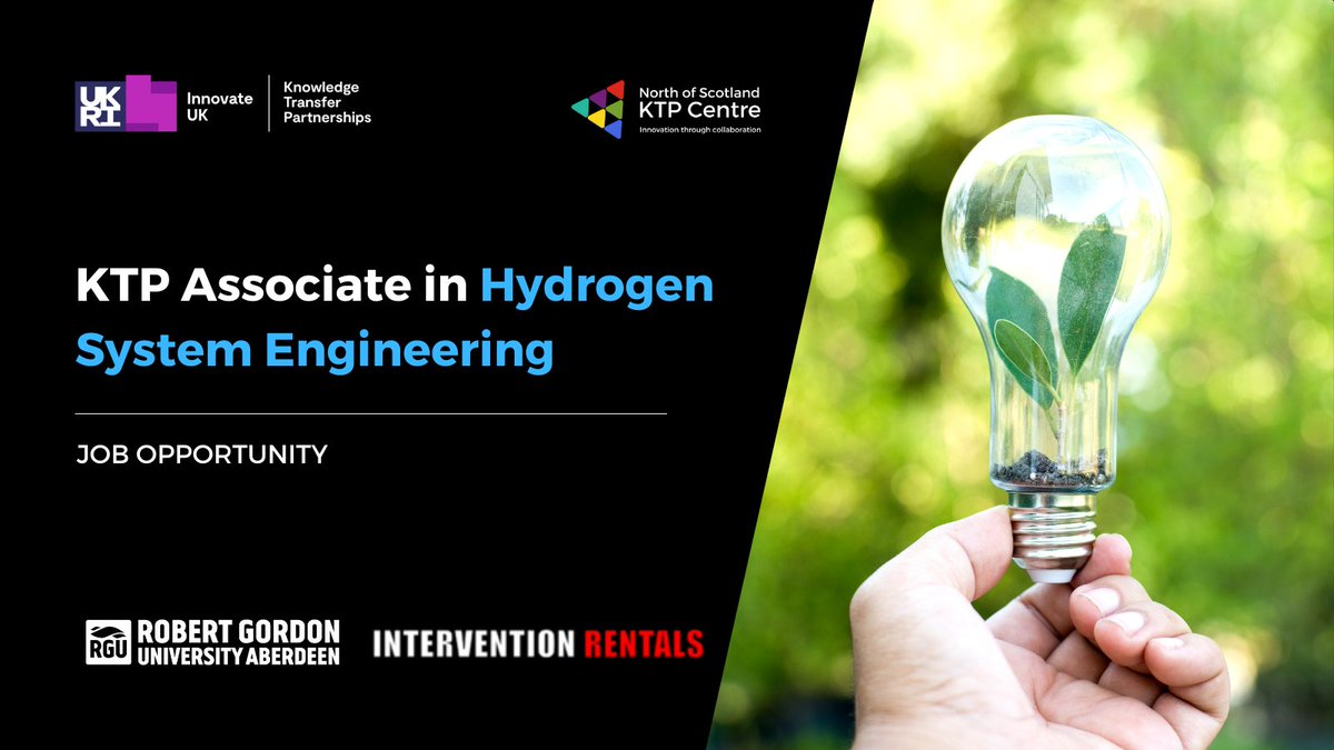 North of Scotland KTP Centre (@ktpnorthscot) on Twitter photo Interested in building a greener future? We have a KTP Associate opportunity between <a href="/RobertGordonUni/">Robert Gordon University (RGU)</a> and Intervention Rentals!
Read the full job description and apply before October 6th here: 🔗bit.ly/KTP-Associate_…
<a href="/innovateuk/">Innovate UK</a> <a href="/rgusocet/">RGU School of Computing, Engineering & Technology</a> <a href="/RGUjobs/">RobertGordonUni Jobs</a> Interested in building a greener future? We have a KTP Associate opportunity between <a href="/RobertGordonUni/">Robert Gordon University (RGU)</a> and Intervention Rentals!
Read the full job description and apply before October 6th here: 🔗bit.ly/KTP-Associate_…
<a href="/innovateuk/">Innovate UK</a> <a href="/rgusocet/">RGU School of Computing, Engineering & Technology</a> <a href="/RGUjobs/">RobertGordonUni Jobs</a>
