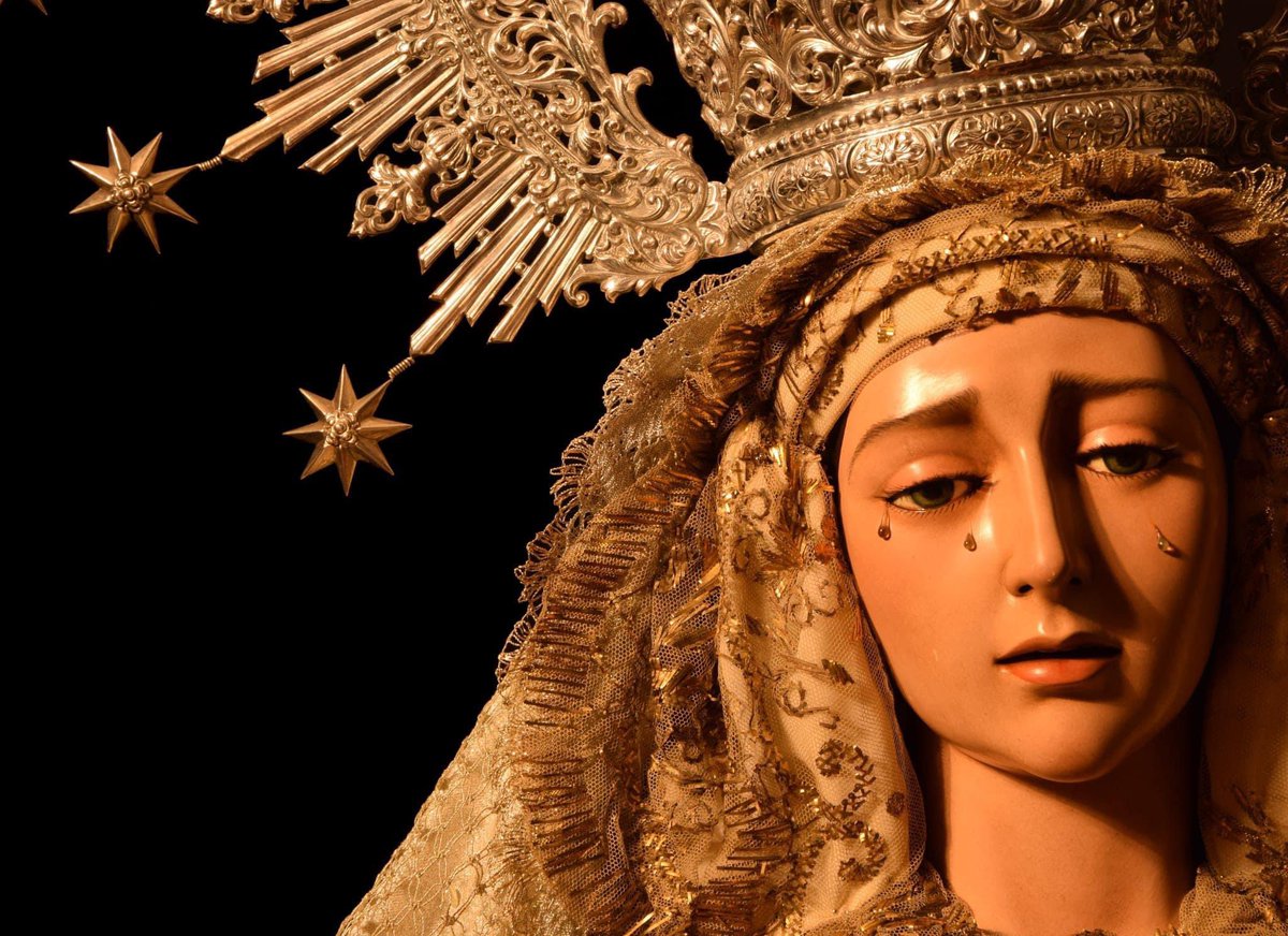 borriquita_lora's tweet photo. “¡Oh clementísima, oh piadosa, oh dulce Virgen María!”

Hoy, 12 de septiembre, la Iglesia celebra la festividad del Dulce Nombre de María. 

Desde nuestra Hermandad, deseamos felicitar a todas las mujeres que llevan el nombre de la Santísima Virgen. https://t.co/2AW1OZb9Qc