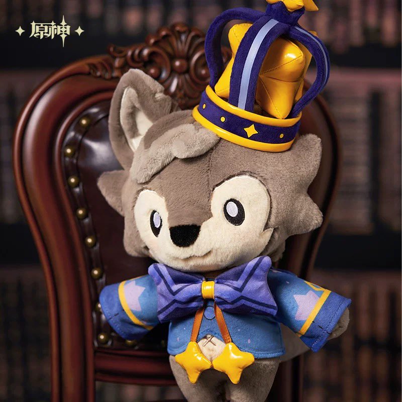 GenshinUpdate's tweet photo. Wolfy "Concierge" Plushie
Available for pre-order on September 14
Price: 149 CNY
Tmall link: https://t.co/4fw3HRRgQC 
#GenshinImpact #原神 #원신 https://t.co/YV4Y2zTFjb