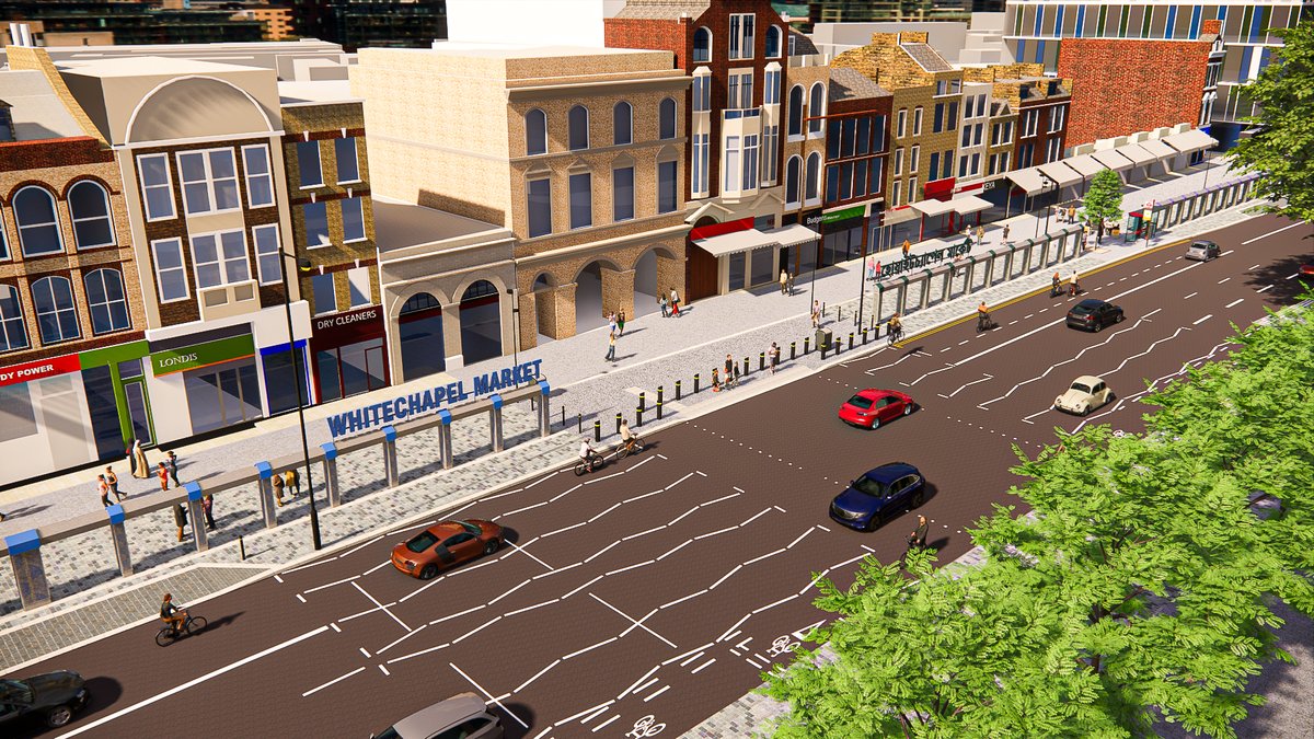 TowerHamletsNow's tweet photo. NEWS: Cabinet has given the green light to #Whitechapel Market upgrades.
Approval was given to procure and install new market stalls on Whitechapel Road following a successful trial over the past year.
Works are part of #WRIP. You can find out more: https://t.co/xkRDh0jxio https://t.co/XjGsfTcY8K