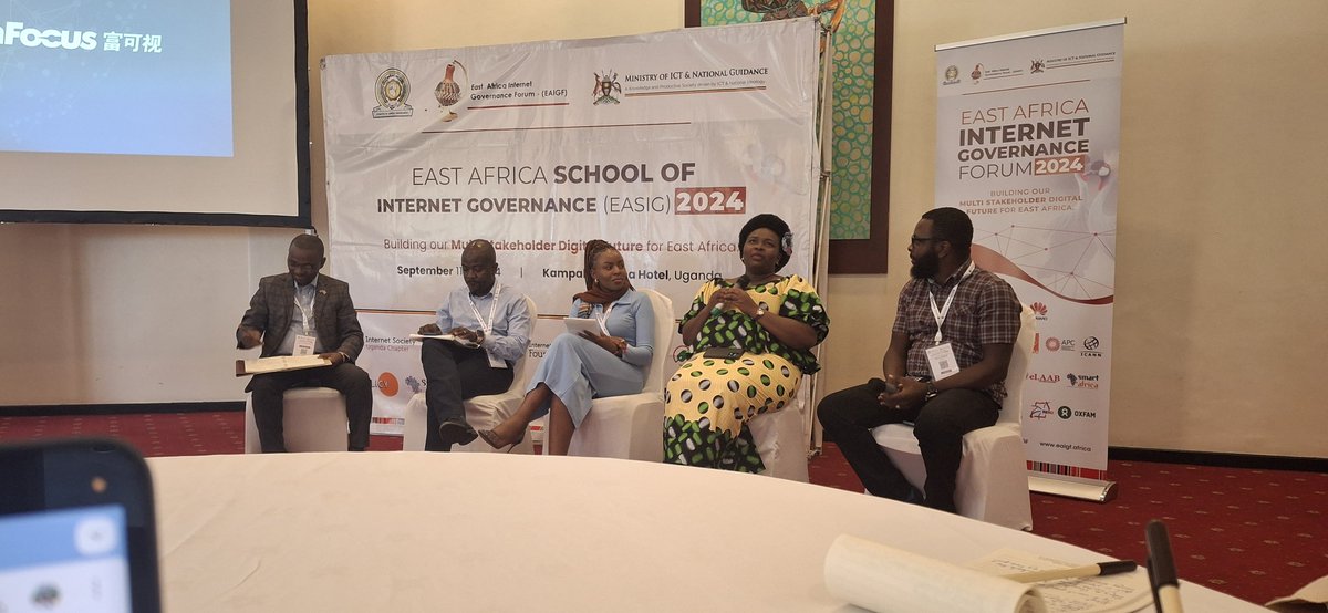 Currently attending a panel on the role of Internet Governance in pushing green technology. This is a timely discussion that comes at a time when we are facing the reality of climate change in the global south... 🧵
#EAIGF2024
