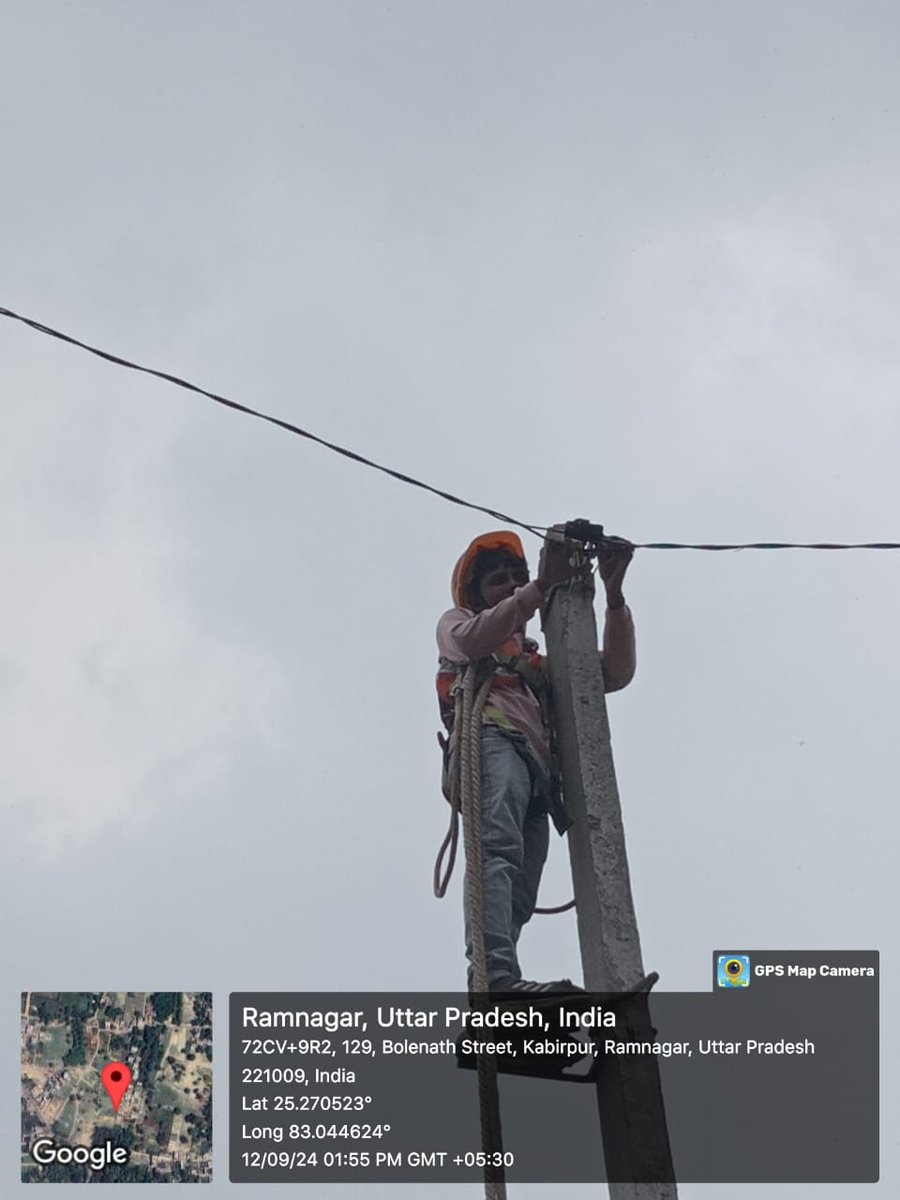 puvvnlchandauli's tweet image. जनपद चंदौली विद्युत वितरण खंड- द्विo, मुगलसराय  में एकौनी क्षेत्र के अंर्तगत विद्युत व्यवस्था को बेहतर बनाने के लिए #RDSS योजना के तहत #abcCable लगाने का कार्य किया गया जिससे शार्ट सर्किट जैसी समस्या को दूर किया जा सके l
@EMofficeUP 
@PuVVNLHQ 
@UPPCLLKO 
@dmchandauli