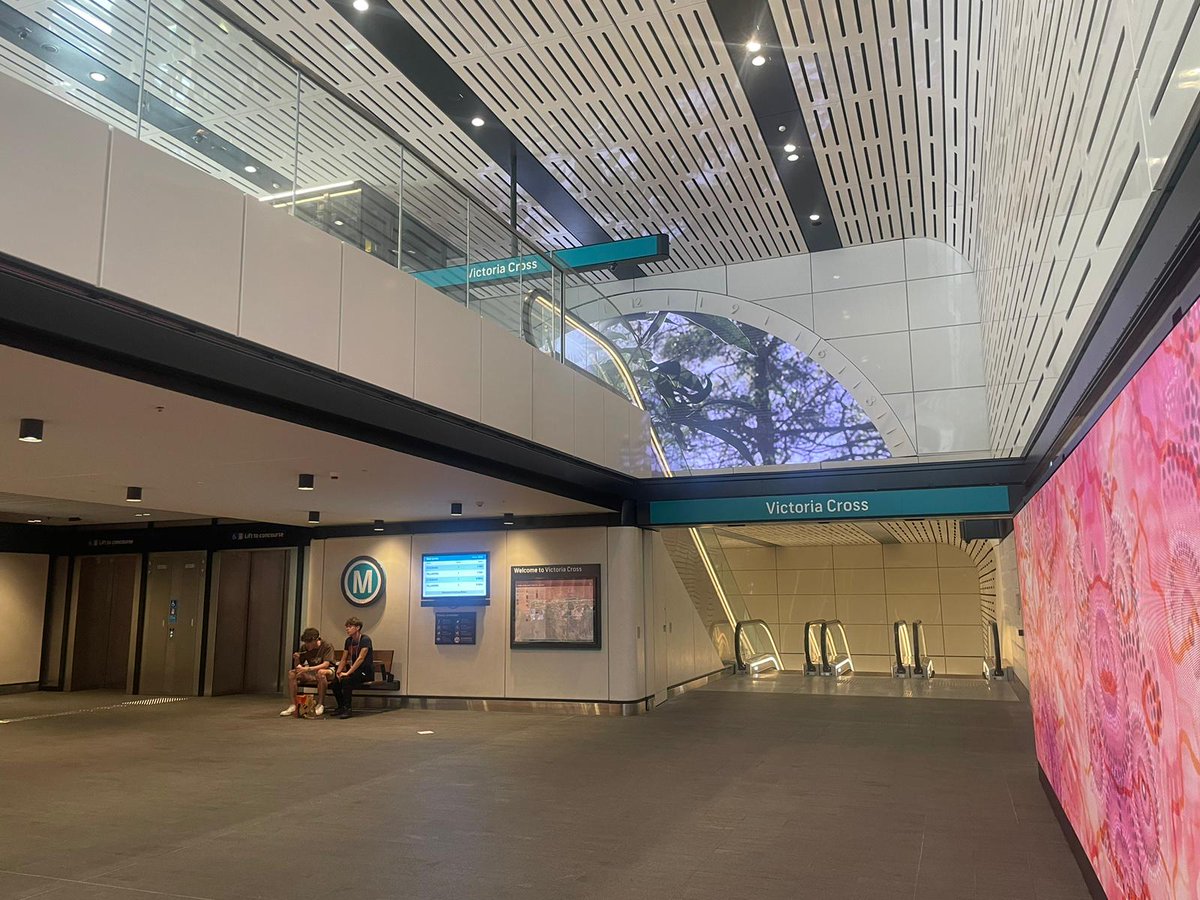 ivanip80's tweet photo. A quick walk into Denison Lane in North Sydney behind the new station .... https://t.co/Ie5LOaYDh9