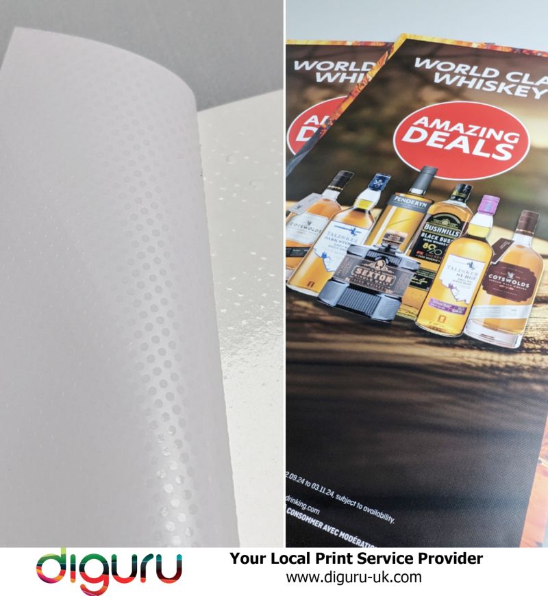 Diguru's tweet photo. Predominantly the bulk of our large format POS is based on a permanent adhesive but occasionally we get asked to produce graphics that can be easily removed after a short period of time. That's where this product comes into it's own. 
#easydot #hp #largeformatprint 
^AM https://t.co/QgpxrECr4u