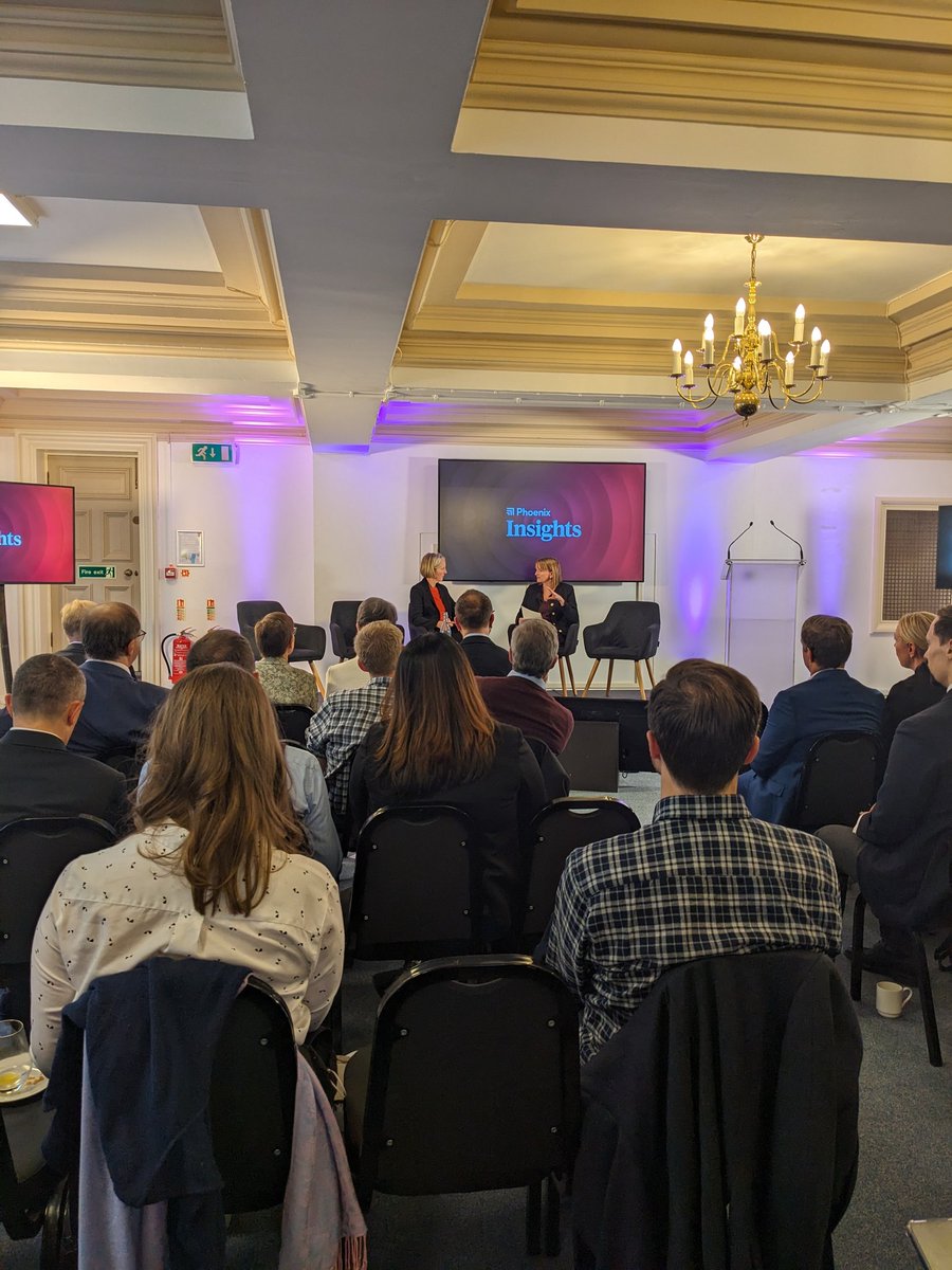 Great to hear from the new Pensions minister about the future of retirement savings.