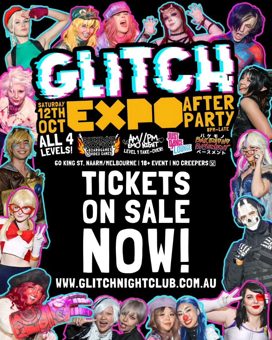 and selling FAST! glitchnightclub.com.au