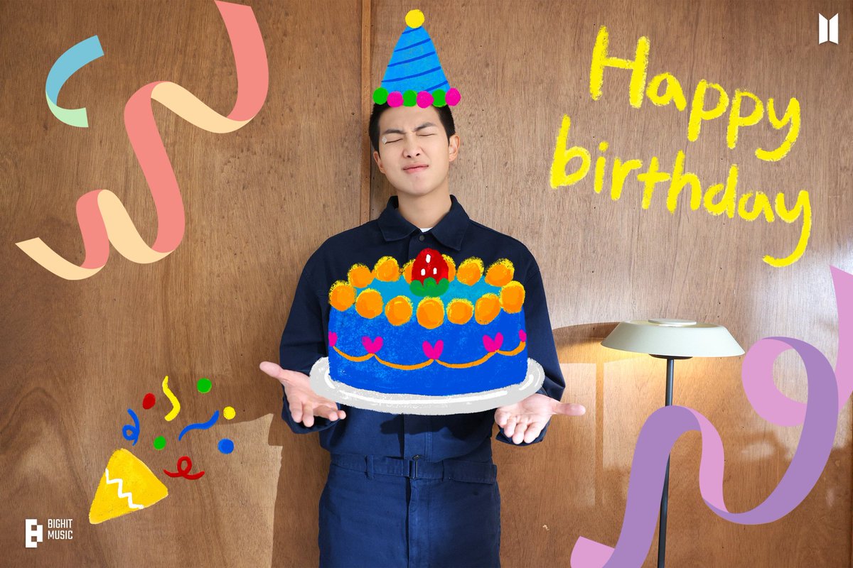 ナムジュ二ぃぃぃ
ハピバ🎂いっぱい吸収して戻ってくる
2025楽しみにしてる🫶
心身共に健やかであれ！！
#RM생일_빵빠레_불며_축하
#남준아_생일축하해
#빡빡_두두_생일ㅊㅋ
#처음이자마지막_남준없는남준생일
#잊어버리지_않은_남준_생일
#HappyNamJoonDay  
#HappyBirthdayRM