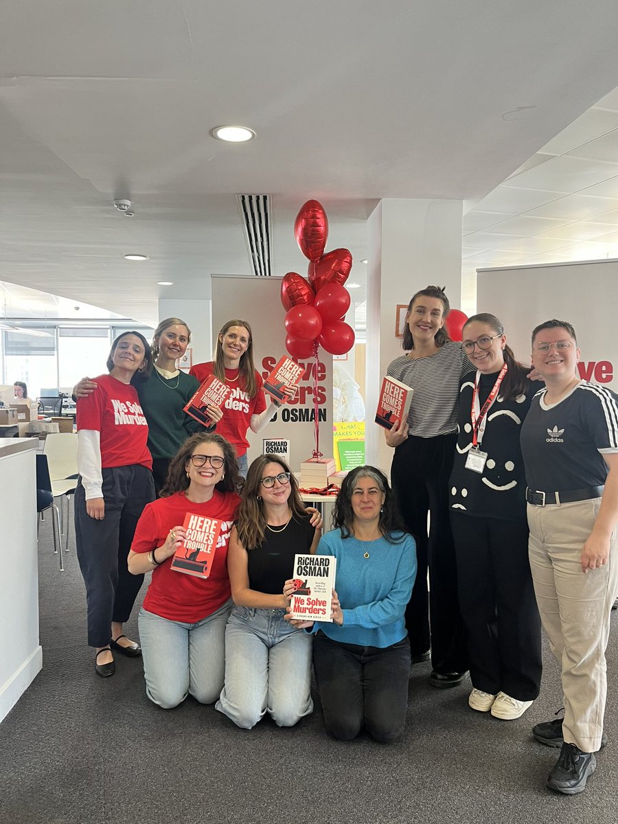 Olivia Mead (@meadolivia) on Twitter photo Happy happy happy Osman day!!! <a href="/richardosman/">Richard Osman</a>! We Solve Murders is finally OUT! #1 on Amazon, #1 on Audible & INCREDIBLE support from the GOATS - indies and @waterstones! It takes a city. And we’re so grateful! Most of all to the hardest working author & agent <a href="/mushenska/">Juliet Mushens</a> ❤️🐈⬛📕 Happy happy happy Osman day!!! <a href="/richardosman/">Richard Osman</a>! We Solve Murders is finally OUT! #1 on Amazon, #1 on Audible & INCREDIBLE support from the GOATS - indies and @waterstones! It takes a city. And we’re so grateful! Most of all to the hardest working author & agent <a href="/mushenska/">Juliet Mushens</a> ❤️🐈⬛📕