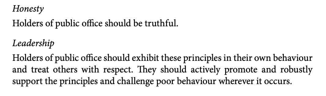 donmcgowan's tweet photo. @LeeAndersonMP_ Are you aware of the MP's Code of Conduct, Lee?

The Seven Principles of Public Life? Check out No. 7 - Leadership. 

I am a Cub leader and I teach my Cubs much more involved ethics than you stand by. They are 8 and 9 years old. They put you to shame. https://t.co/BlujtVivBg