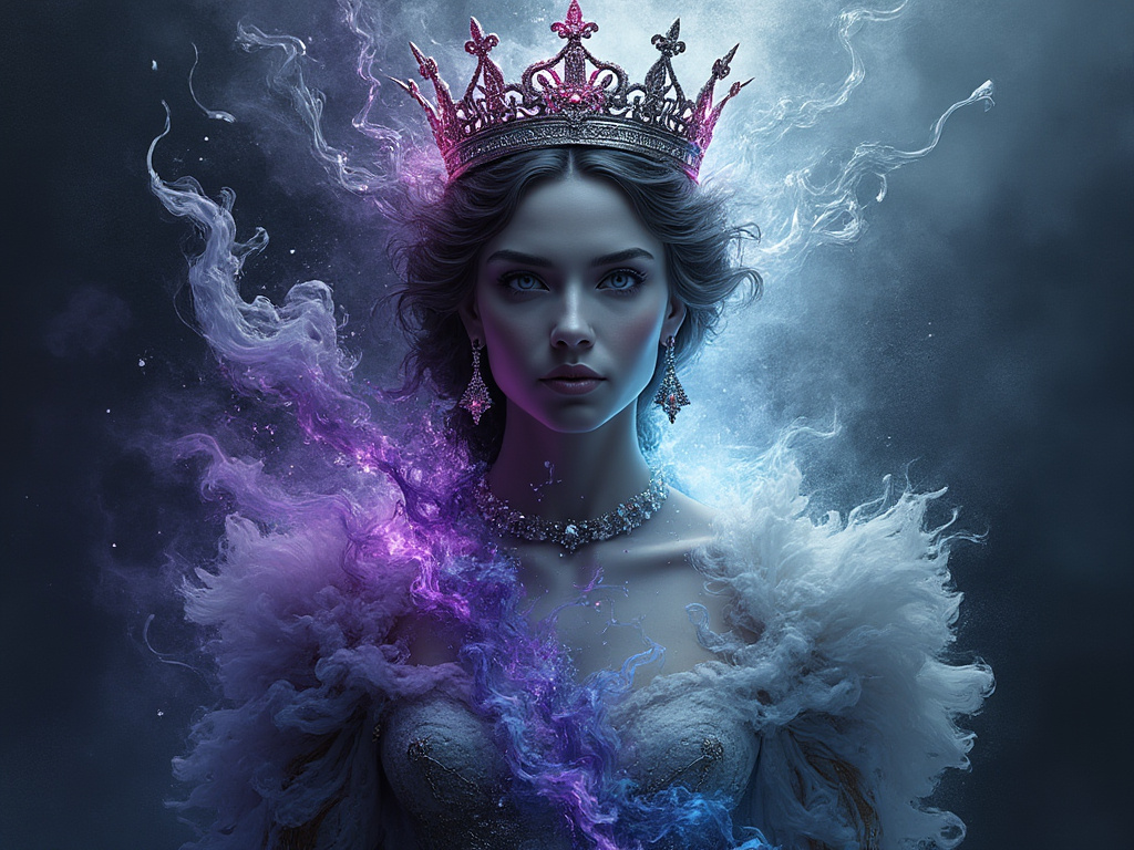 dainiusex7's tweet photo. QT your Queen of the day art    because Thursday
"Queen of Twilight Realms" 👑💫
#TwilightQueen #MysticRoyalty #AIart #AIArtwork #AIイラスト https://t.co/6geGNptmWc