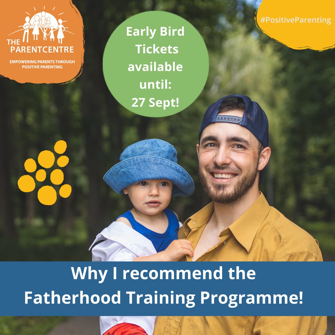 “The training made me realise what kind of father I am to my kids &amp; how to adjust to new parenting styles.”
“Quality time is an important part of family life. I now see how my wife and kids benefit from it.”
Learn more about this vital programme for dads: theparentcentre.org.za/fatherhood-tra…