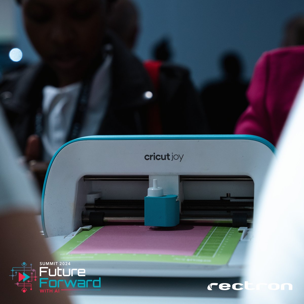 Rectron's tweet photo. 🎨✨ Discover Cricut's standout products from our live event! Check out these highlights and see how Cricut’s innovations are changing the game.

📸#CricutShowcase #TechInnovation #RectronSummit24 https://t.co/UyV20VrB2i