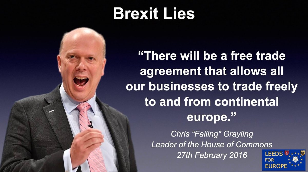 Just one of the Brexit lies that 17million muppets voted for.

Brexit was wholly based on lies.
 
Brexit must be reversed.