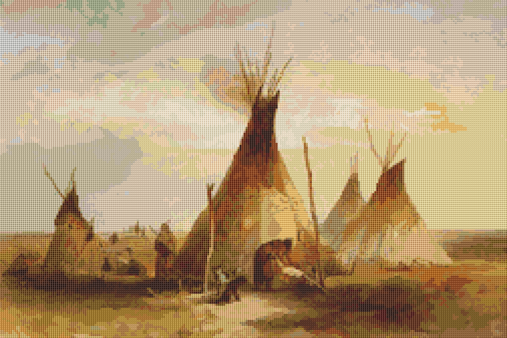 theartofstitch's tweet image. ✨ New Arrival: Stitch your way into history with our "Sioux Tepee" cross-stitch pattern, bringing Karl Bodmer's iconic artwork to life, one thread at a time! 🧵 #CrossStitch #NewPattern #StitchHistory

theartofstitch.com/products/sioux…