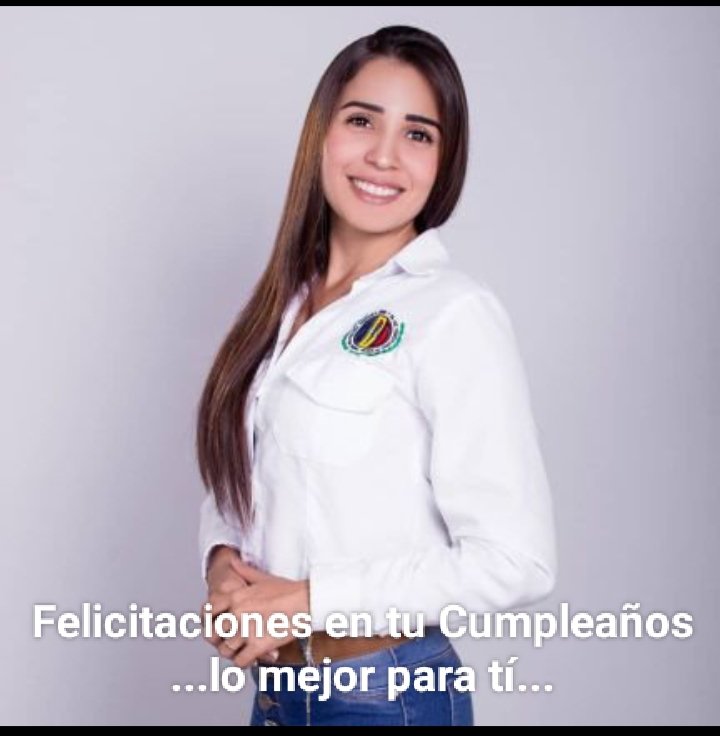 #12Sep| Hoy está de cumpleaños nuestra Sec. Organización de #ADMonagas, compañera Hecmarys Varela <a href="/HecmarysV1209/">Hecmarys Varela La Rosa</a>, felicitaciones, mucho éxito y lo mejor para tí, que Dios te dé larga vida, son mis sinceros deseos. Muchas Bendiciones para tí y los tuyos.

#FelizCumpleaños