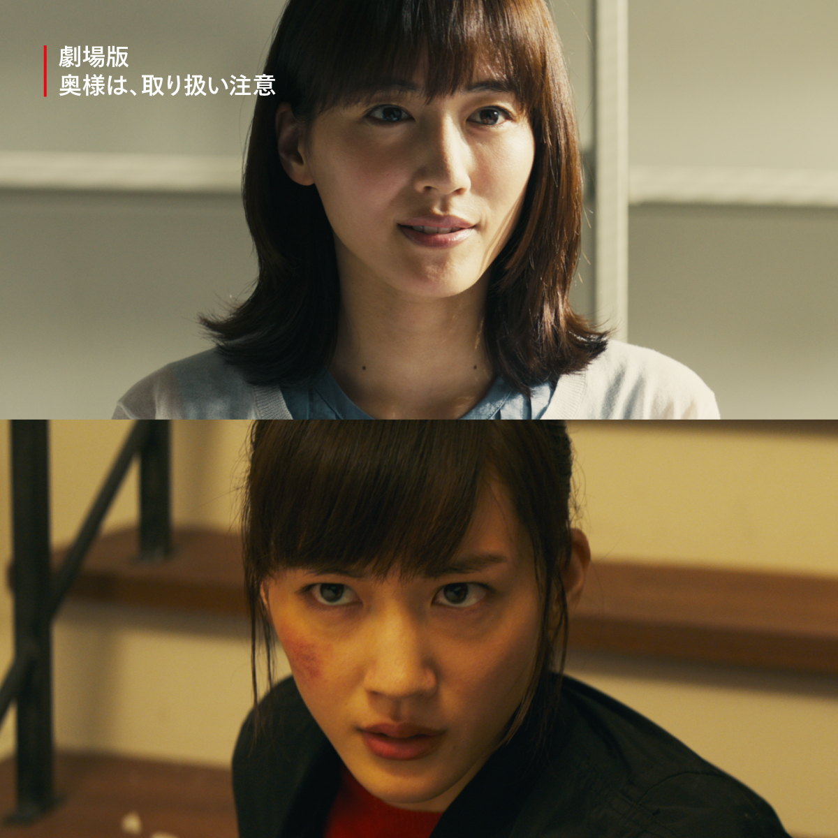 綾瀬はるかのド派手なアクションが炸裂👊 『劇場版 #奥様は取り扱い