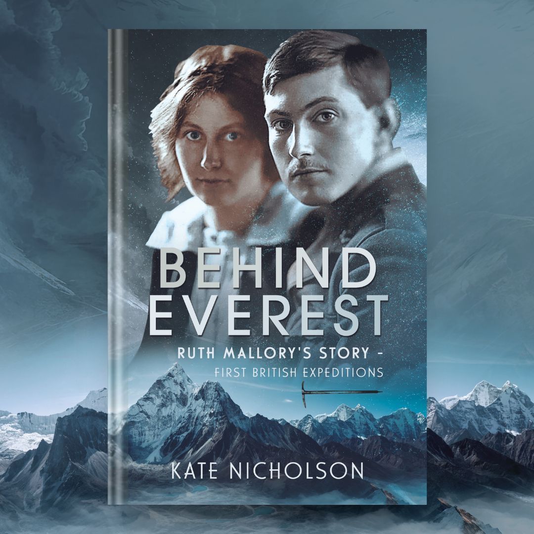 penswordbooks's tweet image. 📢 Fantastic news! 📢 

📖 Behind Everest – Ruth Mallory's Story by Kate Nicholson has been #shortlisted for the @BoardmanTasker Award 2024! ⛰️

Find all the book info here ➡️ buff.ly/3WRFEws