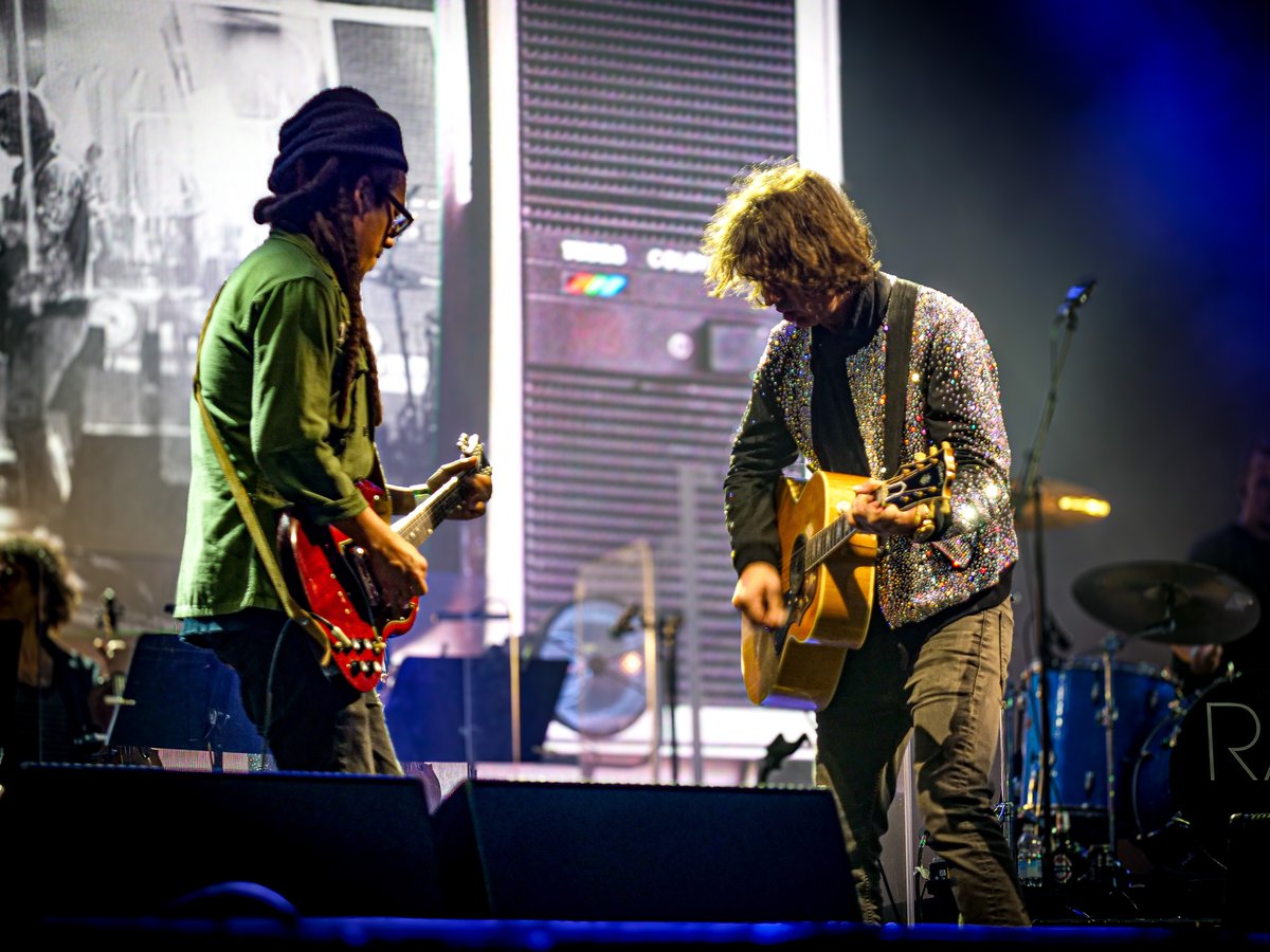 Some pics of <a href="/richardashcroft/">Richard Ashcroft</a> 's Homecoming shows in #Wigan this summer 🎸