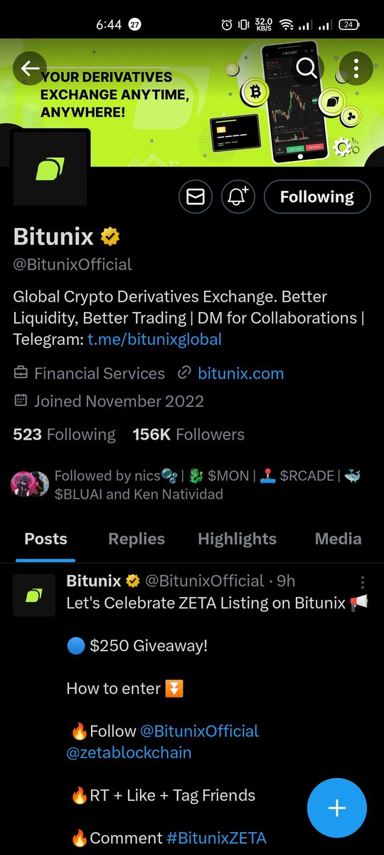 VitraxXp24635's tweet image. #BitunixZETA