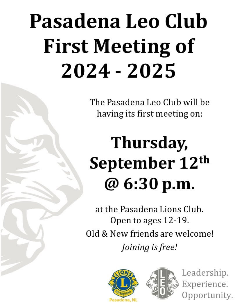Pasadena Leos Club (@pasadena_leos) on Twitter photo 