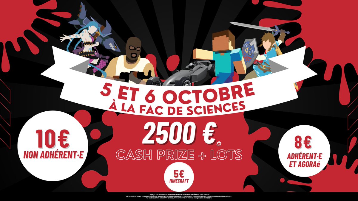 AssociationOBI1's tweet photo. Vous l’attendiez tous, et elle revient pour une 9eme édition !💻 

L’OBILan revient les 5 et 6 octobre 2024 à la faculté de Sciences de Brest !  

Les jeux: 📷League of Legends 📷Minecraft 📷CS2 🎮 Super Smash Bros Ultimate et Trackmania 

plus d'info : https://t.co/915dEyhyqN https://t.co/LSeGUJ6dL6