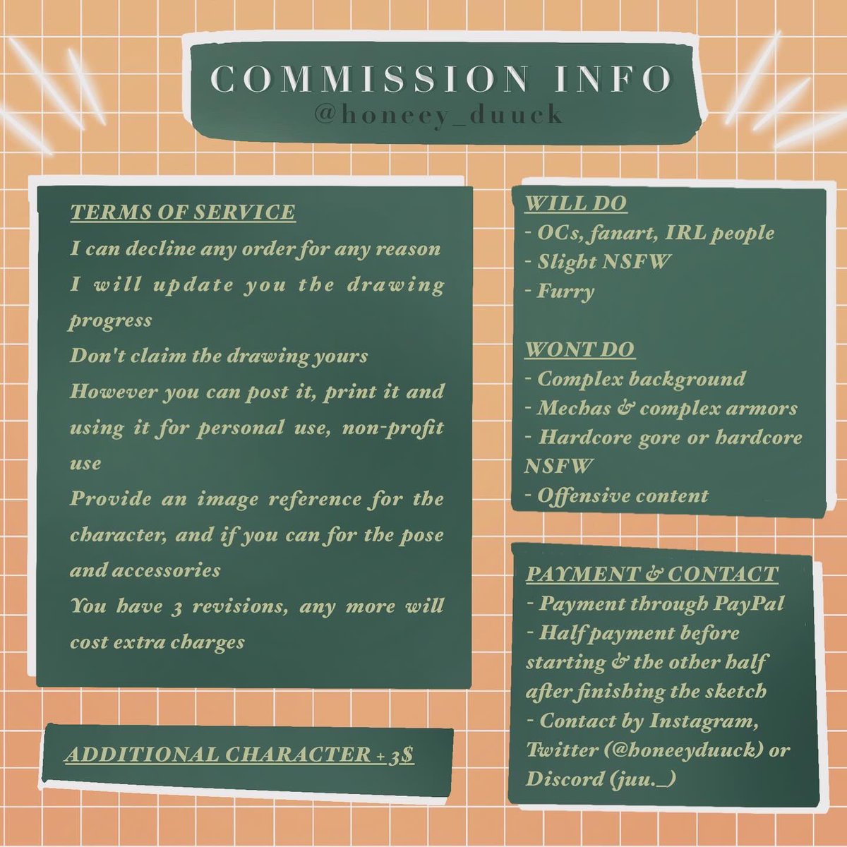 COMMISSIONS OPEN !

#Commission #commissionsopen