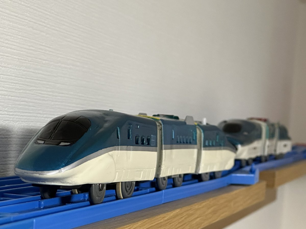 改造プラレール E954系Fastech360S完成しました✨🚄💨💨 ネコミミ
