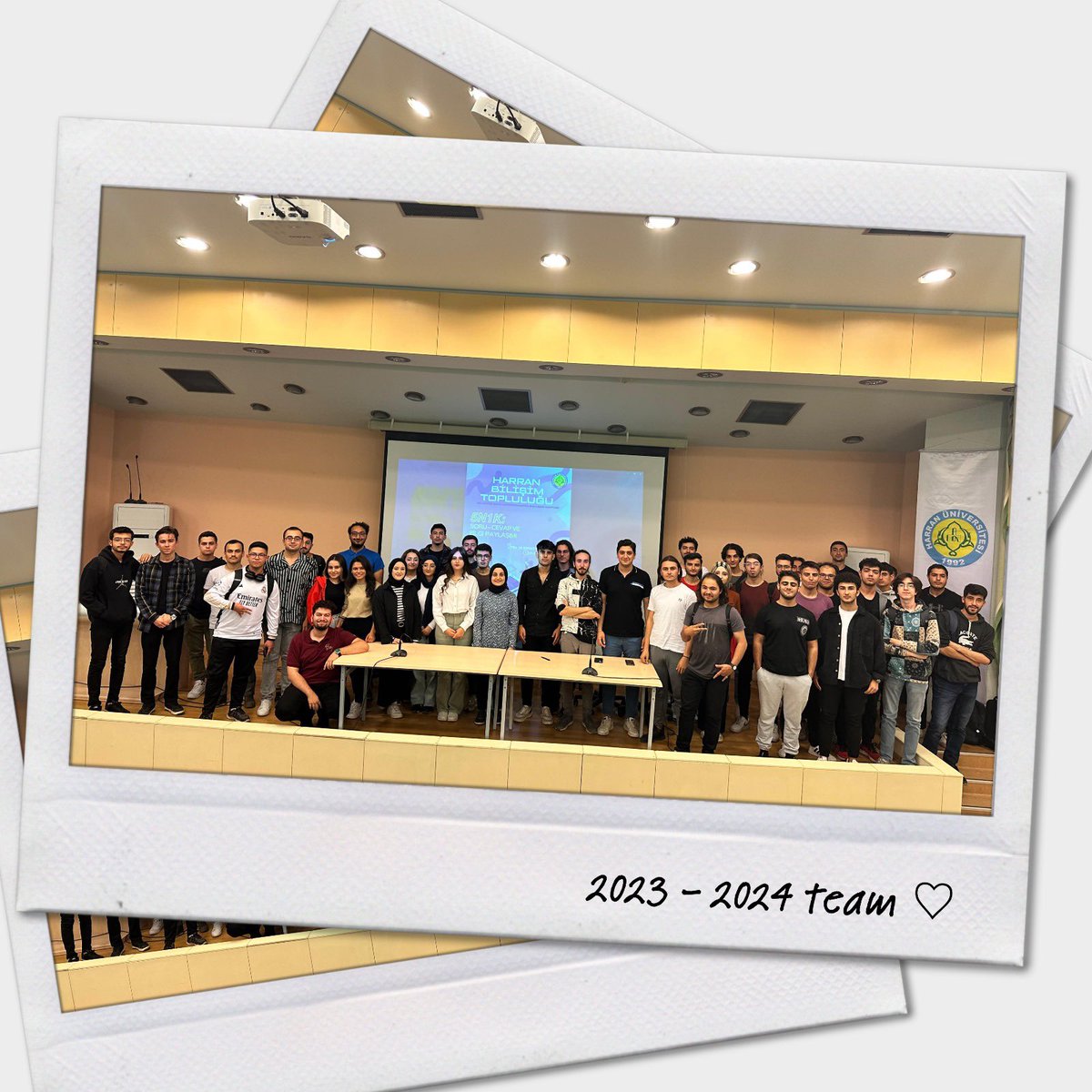 HARRAN IEEE Eski Yönetim Ekibine, 

Görevin yeni sahipleri olarak, bıraktığınız bu güçlü mirasın üzerine daha da büyük başarılar eklemek için elimizden gelenin en iyisini yapmaya çalışacağız. 
Sizlere içtenlikle teşekkür ediyoruz.
Saygılarımızla, 
HARRAN IEEE Yeni Yönetim Ekibi.