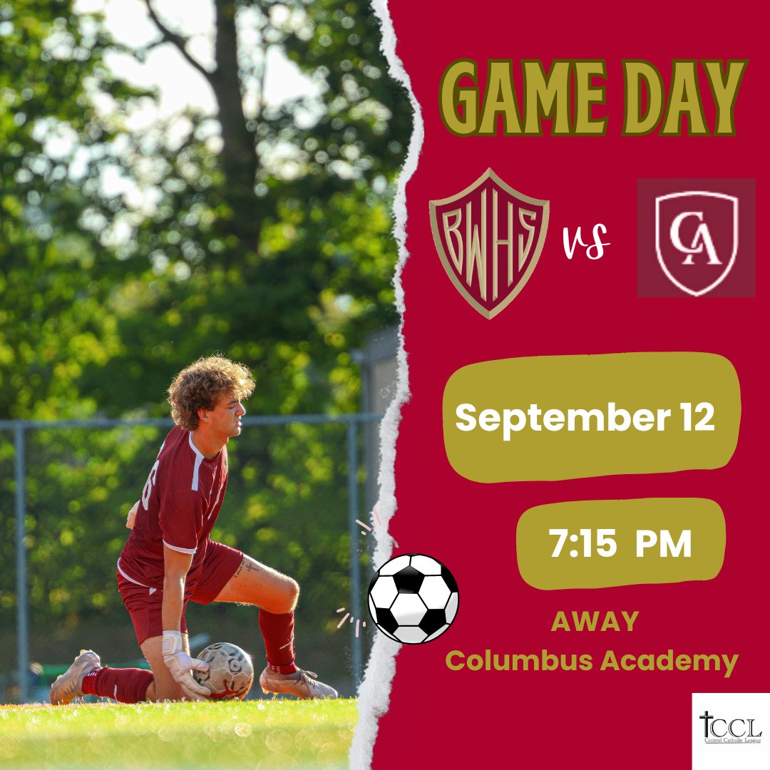 Match Day!
Let's go⚽️🦅
🗓️9/12/2024
⏰JV 5:30
⏰V 7:15
📍Columbus Academy 
🆚 <a href="/AcademyVikings/">Columbus Academy Vikings</a> 
#WE #Watterson