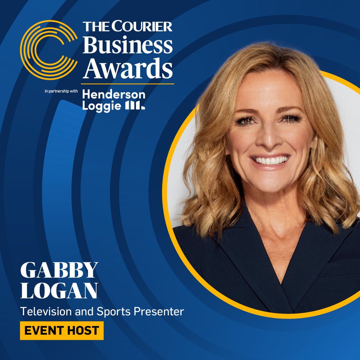 DC Thomson (@dc_thomson) on Twitter photo With just over a month to go until the #CourierBizAwards2024 we are thrilled to welcome <a href="/GabbyLogan/">Gabby Logan</a> to host this year's awards. 🏆
Gabby will help us celebrate the most outstanding businesses across Tayside and Fife, take a look at this year's nominees:
eu1.hubs.ly/H0cjkjq0 With just over a month to go until the #CourierBizAwards2024 we are thrilled to welcome <a href="/GabbyLogan/">Gabby Logan</a> to host this year's awards. 🏆
Gabby will help us celebrate the most outstanding businesses across Tayside and Fife, take a look at this year's nominees:
eu1.hubs.ly/H0cjkjq0