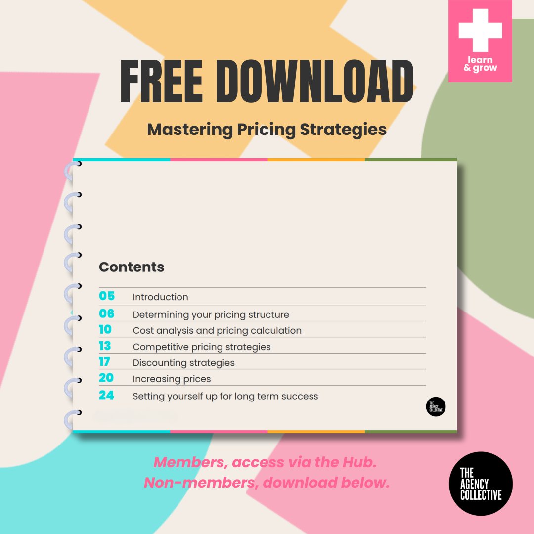 In our 'Mastering Pricing Strategies' guide, we explore the three primary pricing models used by agencies and look at the pros and cons of each. 

We look at hourly rates, project-based pricing and retainers. Download it here: hubs.la/Q02PrtW20