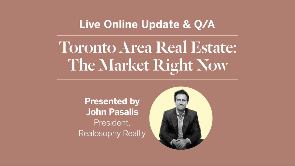 Realosophy Realty (@realosophyre) on Twitter photo The September Move Smartly report from <a href="/JohnPasalis/">John Pasalis</a> of @RealosophyREis out! π£ππ π¬
Join our live market update online today Thurs Sept 12th 12PM ET and watch on demand after: hubs.la/Q02PB_8V0 The September Move Smartly report from <a href="/JohnPasalis/">John Pasalis</a> of @RealosophyREis out! π£ππ π¬
Join our live market update online today Thurs Sept 12th 12PM ET and watch on demand after: hubs.la/Q02PB_8V0