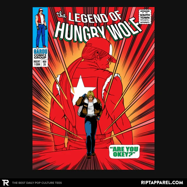 jea_rum's tweet photo. "Are you okey?"
Huge thank you to @riptapparel  showcasing my artwork!

AVAILABLE ONLY TODAY!
Get it now on https://t.co/UvmXSJ5phT 
Shirt starts at $14! 

#videogames #arcade #fightinggame #terrybogard #spirderman #mashup #hungrywolf #retrogames #retroarcade #garou https://t.co/f9IiZo4IFB